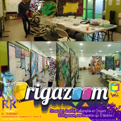 Ateliers créatifs Origazoom et Graffiti 17