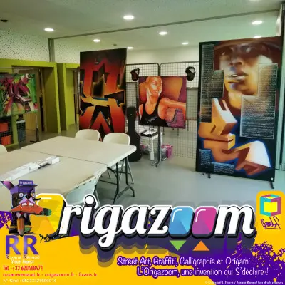 Ateliers créatifs Street art et Origami 13