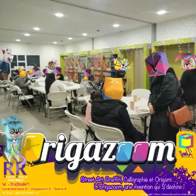 Ateliers créatifs Street art et Origami 16