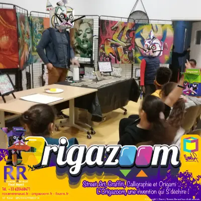 Ateliers créatifs Street art et Origami 24