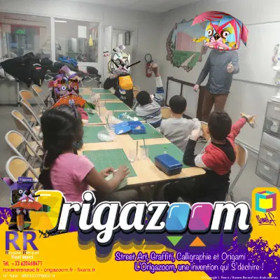 Ateliers créatifs Street art et Origami 27