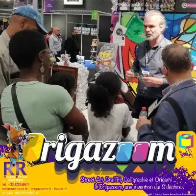 Ateliers créatifs Street art et Origami 09