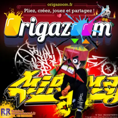 Origami, graffiti et Origazoom 08