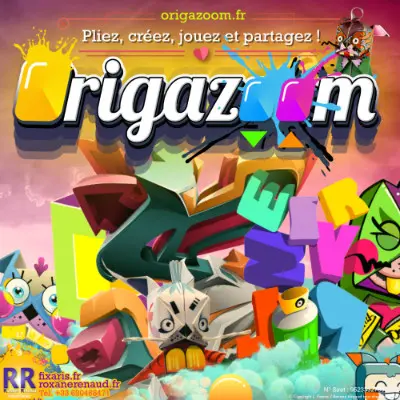 Origami, graffiti et Origazoom 14