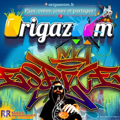Origami, graffiti et Origazoom 19