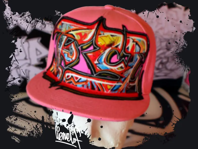 Casquette graffiti